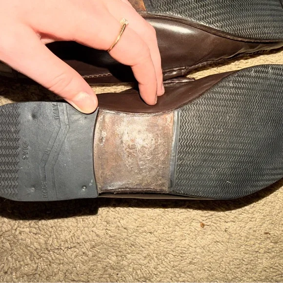Gucci Men's Rich Brown Leather Loafers